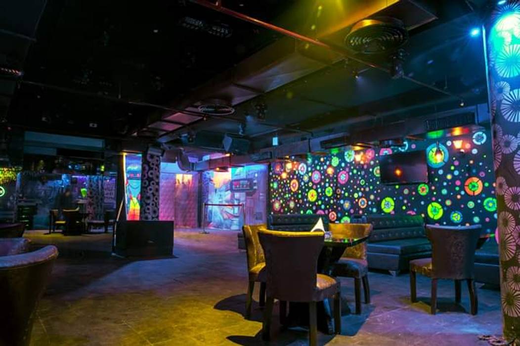 Restaurant Interior Hauz Khas Village Delhi Katoch Infracity India Private Limited Classic Bars Clubs Concrete Blue Homify The hauz khas village aka hkv in south delhi is an urban hangout hotspot as well as a heritage place that traces its roots to the delhi sultanate reign. restaurant interior hauz khas village