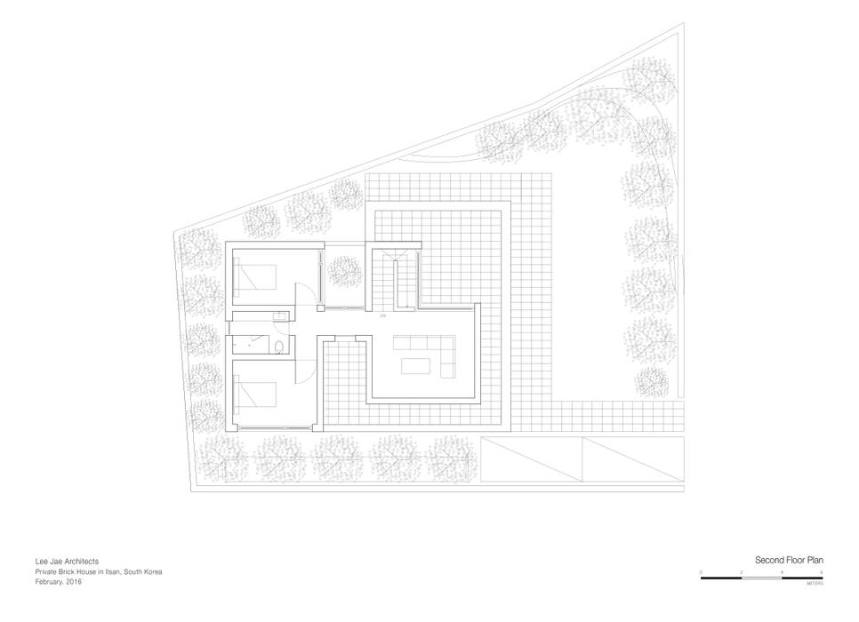 Brick House, Lee Jae Architects: Lee Jae Architects의 현대 ,모던