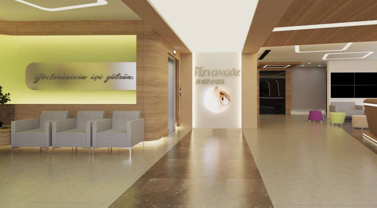 Vizyon Goz Hastanesi Modern Hastaneler Ante Mi Marlik Modern Homify