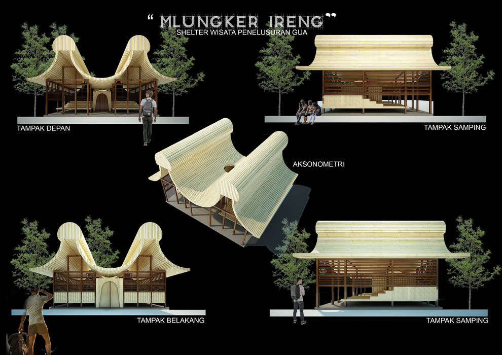 ML SHELTER, midun and partners architect midun and partners architect Ruang Komersial Ruang Komersial