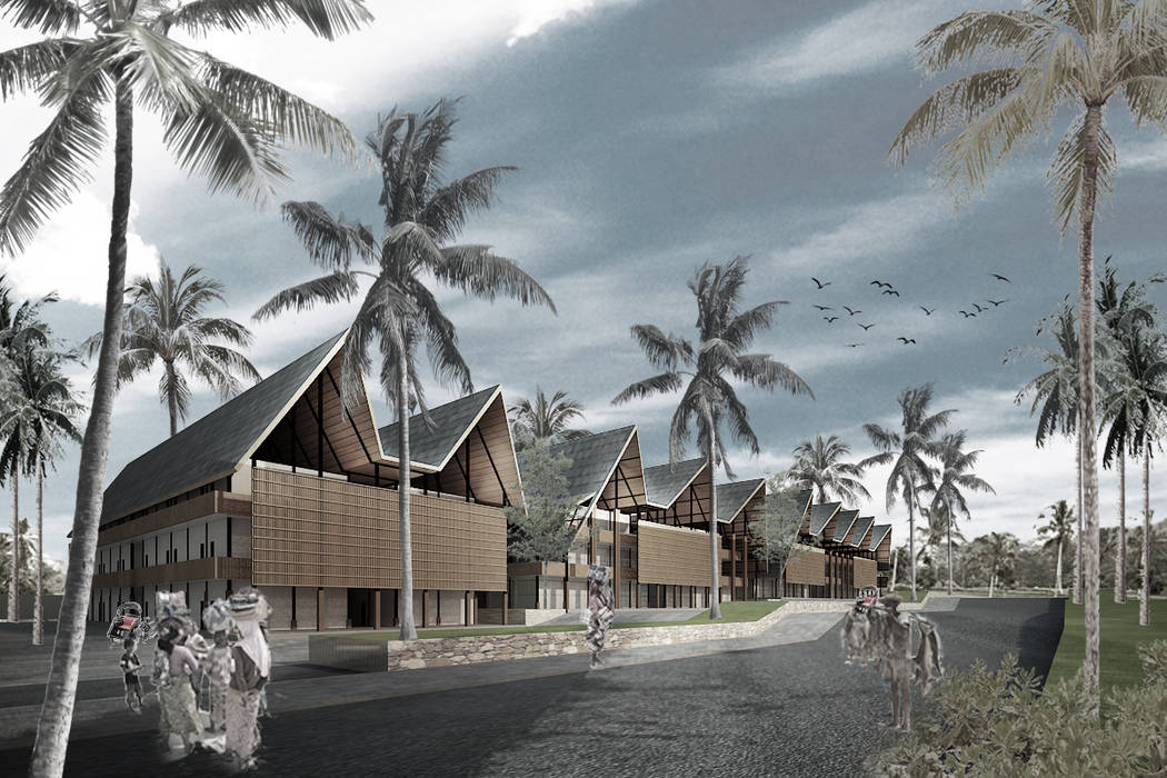 PARAWITA, midun and partners architect midun and partners architect Ruang Komersial Pusat Perbelanjaan