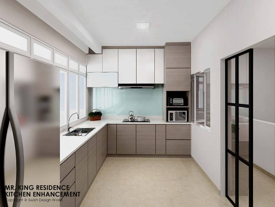 Yio Chu Kang Rd , Swish Design Works Swish Design Works Built-in kitchens