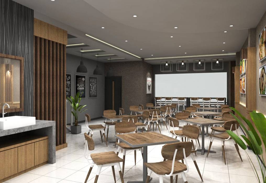 Cafe Cimiba Bandung, Maxx Details Maxx Details Bedrijfsruimten Gastronomie