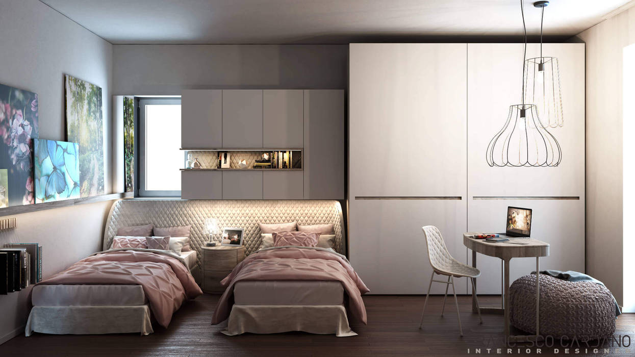 ELENA APARTMENT, FRANCESCO CARDANO Interior designer FRANCESCO CARDANO Interior designer Classic style bedroom