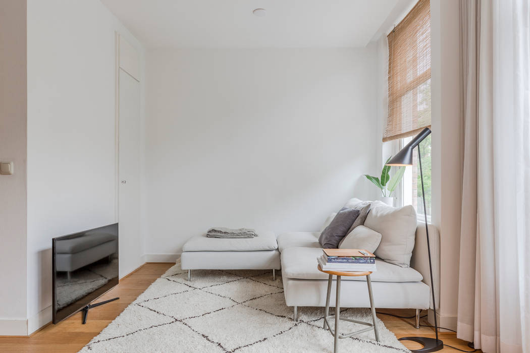 Woonkamer II home staging Amsterdam | Verkoopstyling TheGreenHouse Amsterdam THE GREEN HOUSE Home staging Scandinavische woonkamers homestaging,home staging,verkoopstijling,amsterdam