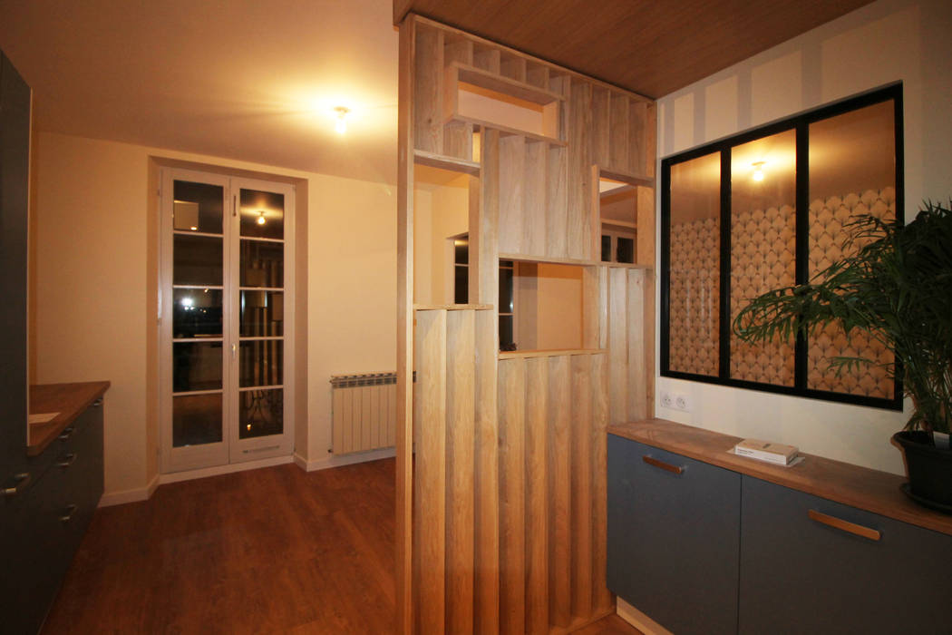 APPARTEMENT T4 A STRASBOURG, Agence ADI-HOME Agence ADI-HOME Cocinas de estilo moderno Compuestos de madera y plástico