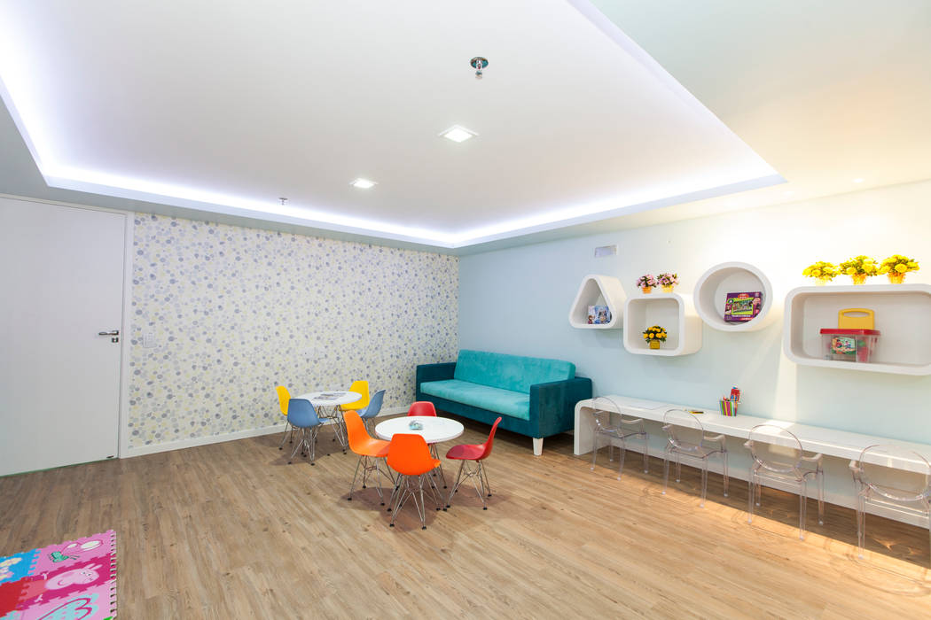 brinquedoteca, ORNA ARQUITETOS ORNA ARQUITETOS Asian style nursery/kids room Wood Wood effect