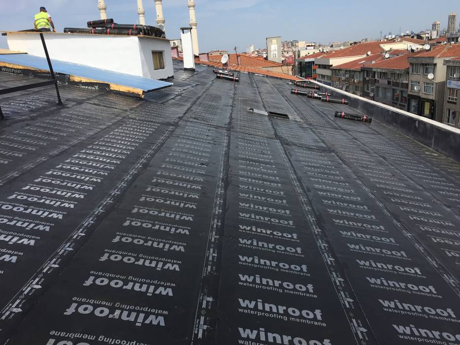 Nevzat Bey İş Merkezi / Çatı İzolasyon/Maltepe, Milana Tadilat Dekorasyon Milana Tadilat Dekorasyon Flat roof