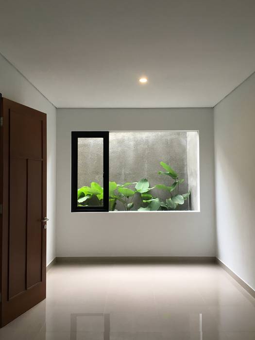 rumah antapani J12 bandung, indra firmansyah architects indra firmansyah architects Industrial style bedroom