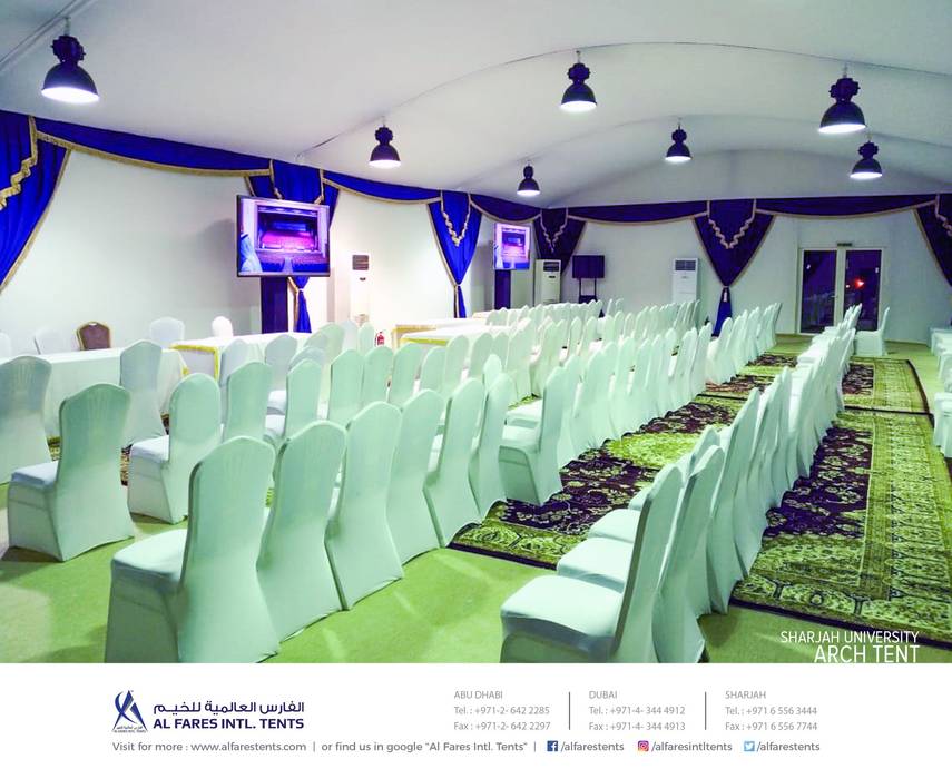 Tents, Event marquees, Temporary structures | Al Fares International Tents, Dubai, Abu Dhabi, Sharjah, Riyadh AL FARES INTERNATIONAL TENTS Commercial spaces Event venues