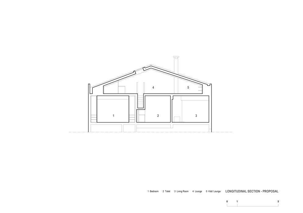 Corte Longitudinal - proposta Boost Studio ​booststudio,tq60