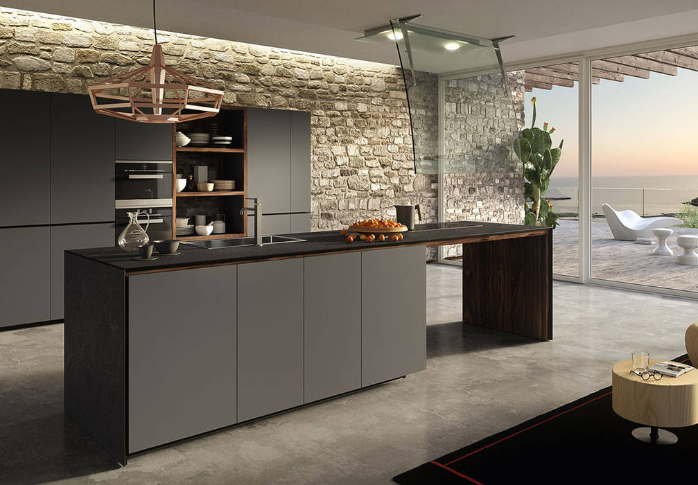 Cozinha Valcucine Forma Mentis, Leiken - Kitchen Leading Brand Leiken - Kitchen Leading Brand Mutfak üniteleri