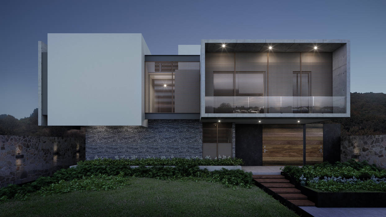 CASA A214, HAC Arquitectura HAC Arquitectura منازل