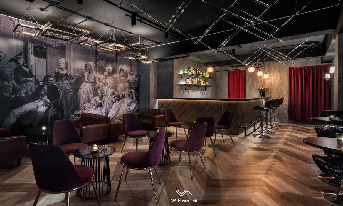 R-SUARED BAR, 維斯空間創研有限公司 維斯空間創研有限公司 Commercial spaces Quán bar & club