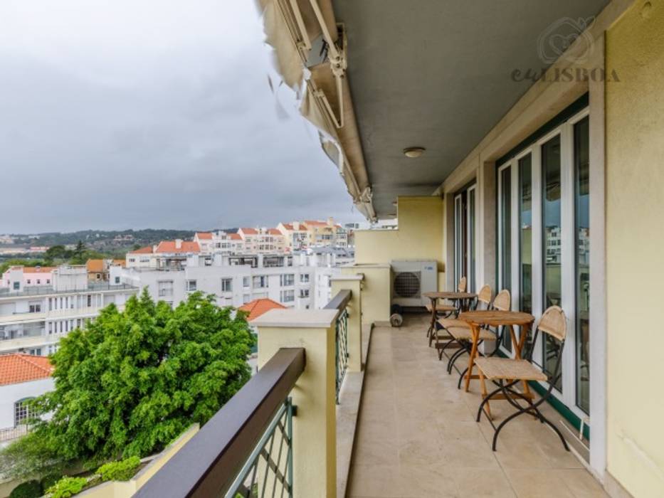 Apartamento T4 na Estrela - Lisboa, EU LISBOA EU LISBOA ระเบียง