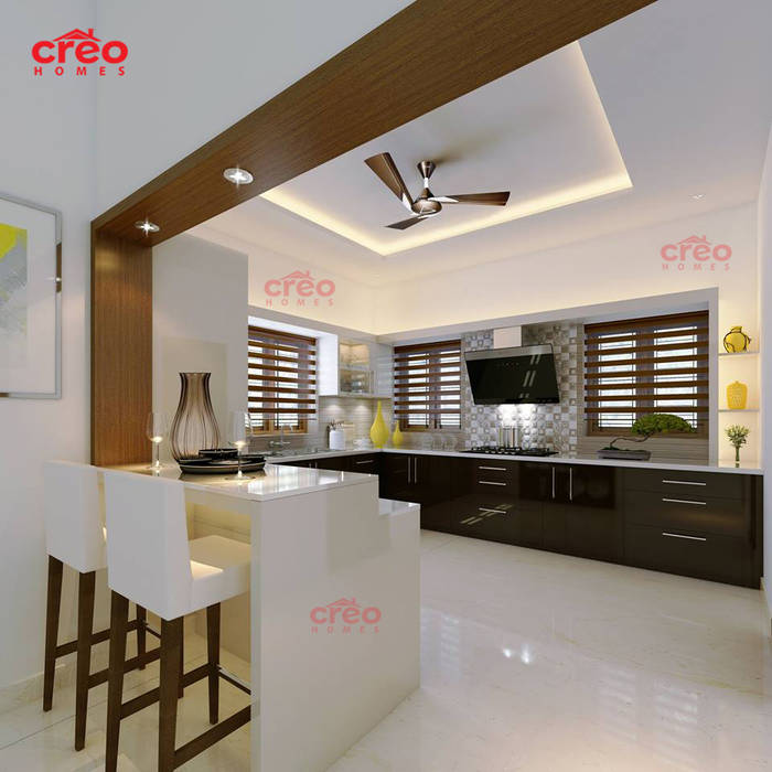 Best Interior Designers in Cochin, Creo Homes Pvt Ltd Creo Homes Pvt Ltd Kitchen