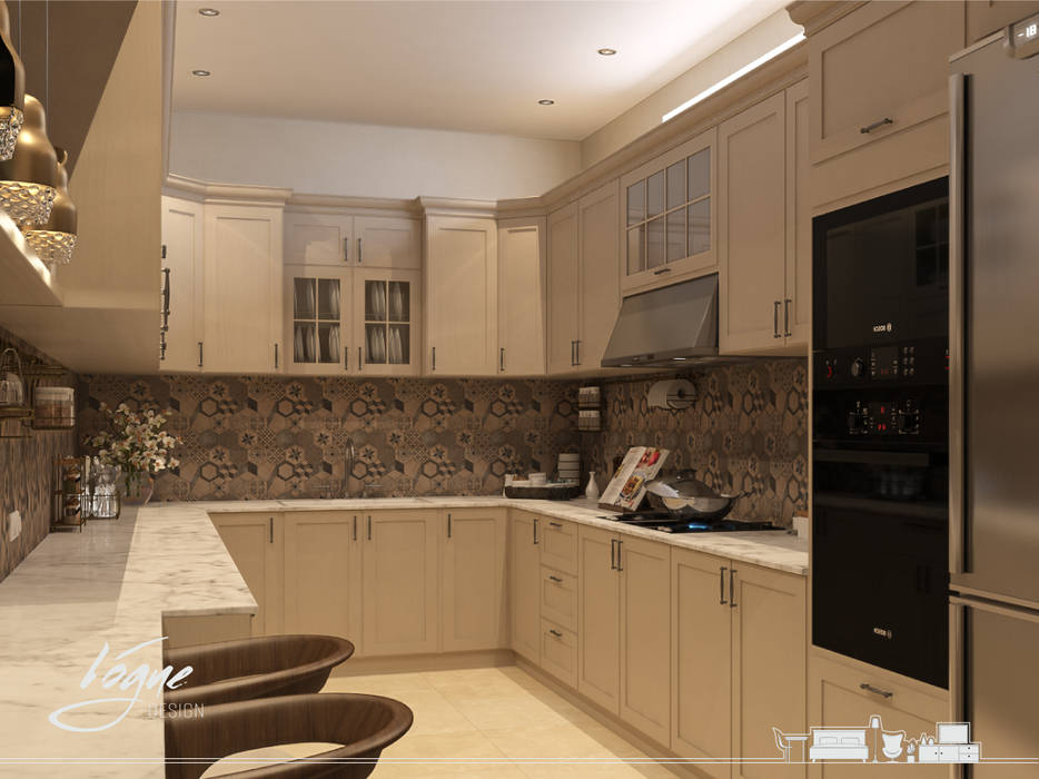 فيلا خاصة, Vogue Design Vogue Design Classic style kitchen