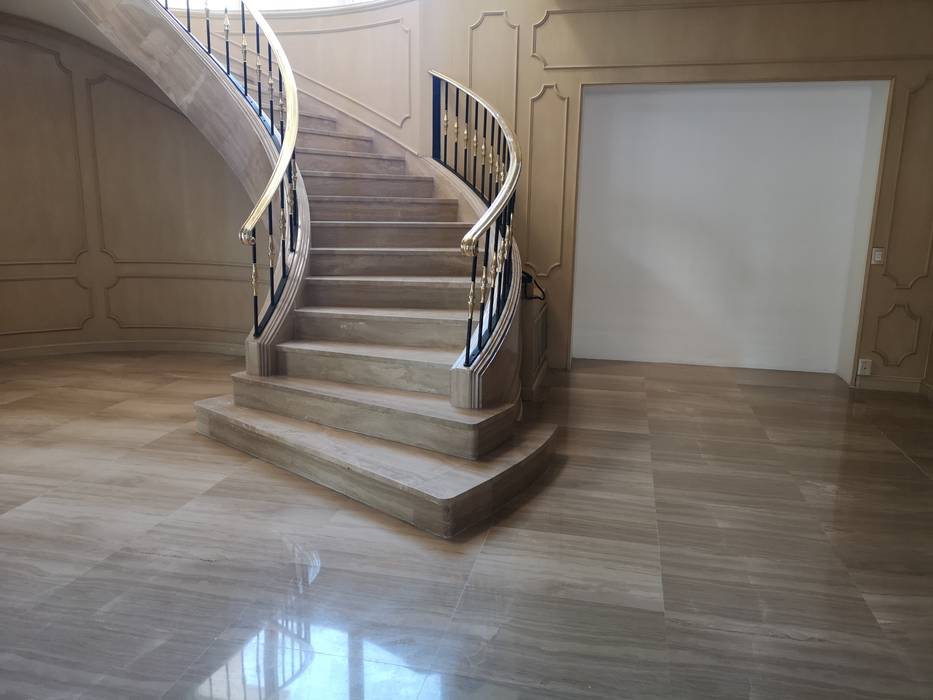 Remodelación obra Virreyes, doblev.arq doblev.arq Pasillos, vestíbulos y escaleras clásicas