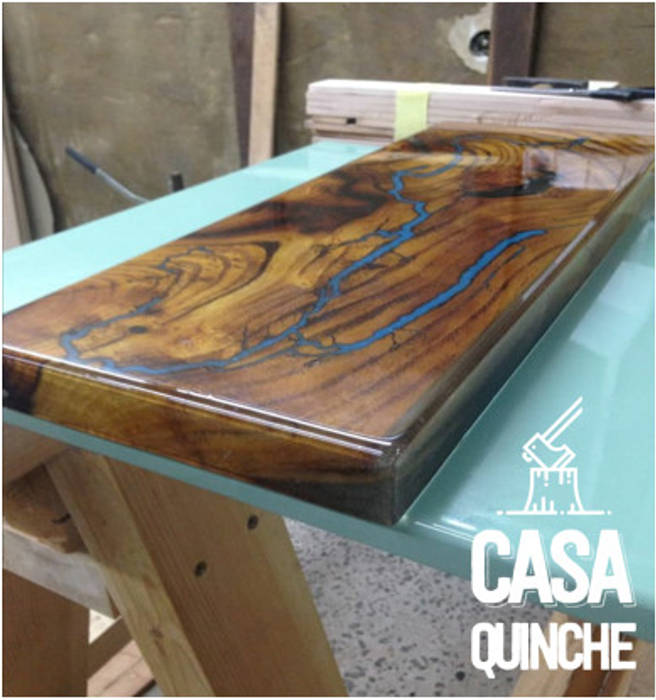 Colección RAW / mesas de centro, Casa Quinche Casa Quinche ห้องนอนขนาดเล็ก