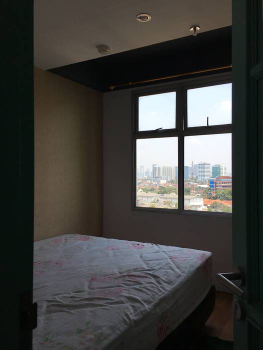 Apartment Pancoran Riverside Jakarta , indra firmansyah architects indra firmansyah architects Minimalist bedroom