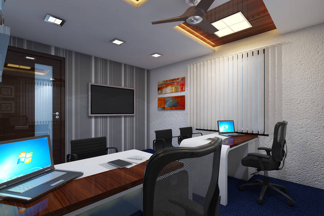 Office Interior Design Modern Office Buildings By Bhuvith