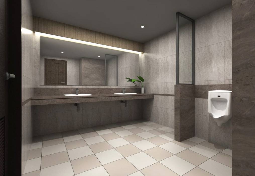 Lobby Guest House Bandung, Maxx Details Maxx Details Kamar Mandi Modern Sinks
