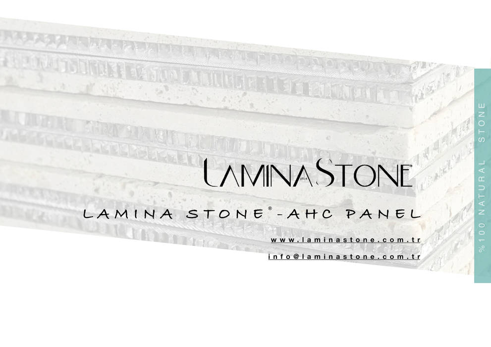 LAMINA STONE®-AHC PANEL Lamına Stone Modern Duvar & Zemin ince mermer,hafif mermer,stonepanel,architecture,texture travertine,interior design,natural stones,stonesurface,aluminium honeycomb,aliminyumhoneycomb,composite panel,thin marble