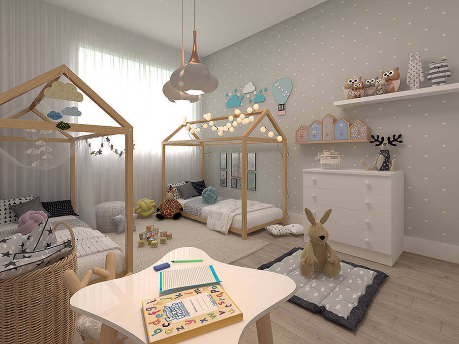 Quarto Montessoriano, Legrand Arquitetura Legrand Arquitetura Nursery/kid’s room