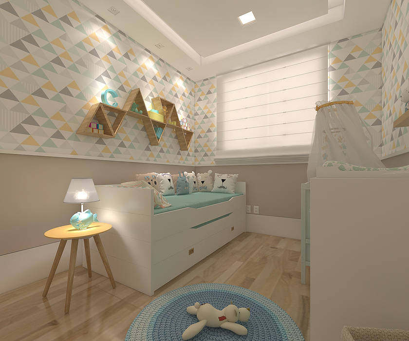 Quarto de bebê, Legrand Arquitetura Legrand Arquitetura Cuartos para bebés