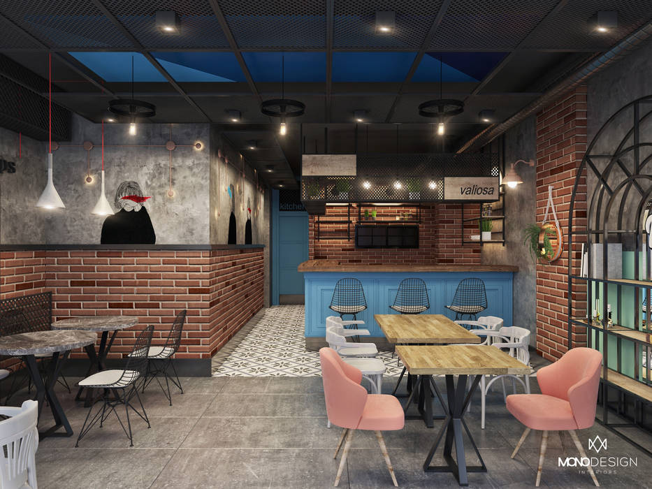 VALIOSA CAFE, Monodesign İçmimarlık Monodesign İçmimarlık Ticari alanlar Yeme & İçme