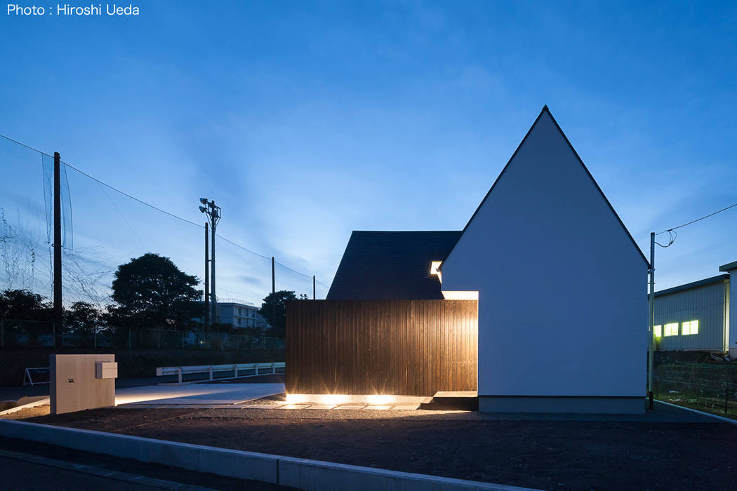 石川淳建築設計事務所single Family Home Slate White Homify