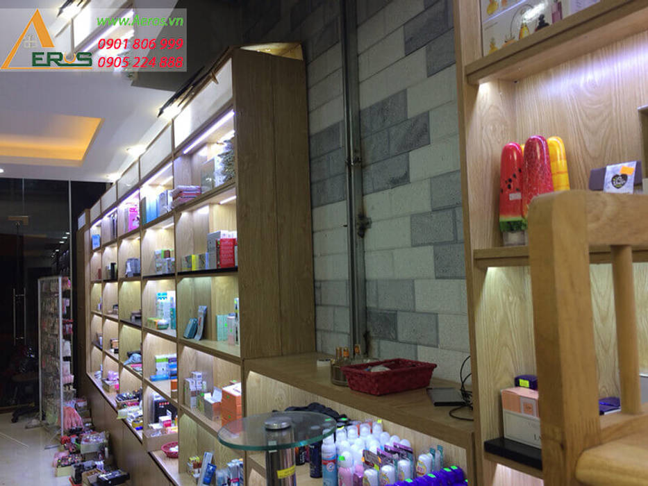 Thiet ke shop my pham NaNa Beauty Thu Duc, xuongmocso1 xuongmocso1 Commercial spaces Offices & stores