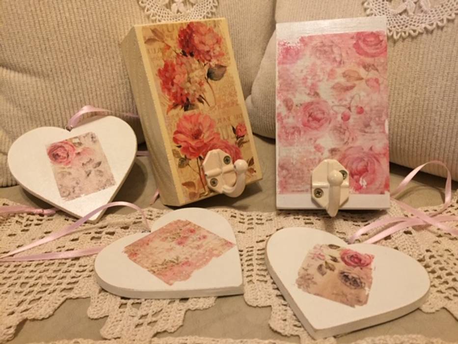 Estilo vintage shabby chic - La Plata, ANADECO - Decoradora y Diseñadora de Interiores - La Plata ANADECO - Decoradora y Diseñadora de Interiores - La Plata Salas de estar modernas Acessórios e Decoração