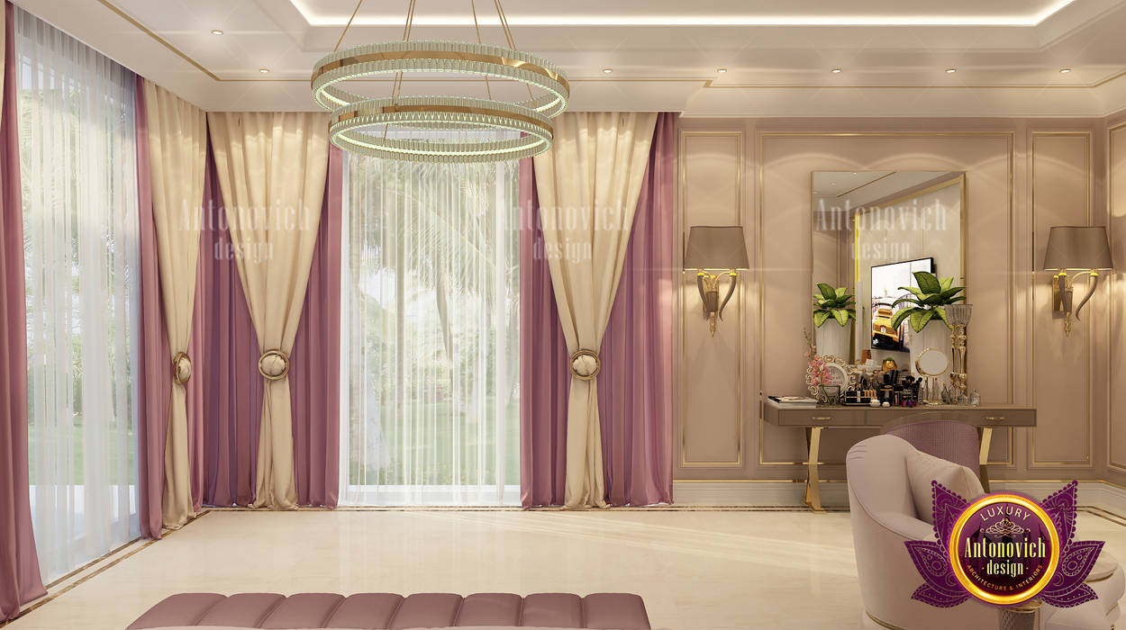 Incredibly Pretty Bedroom Interior, Luxury Antonovich Design Luxury Antonovich Design