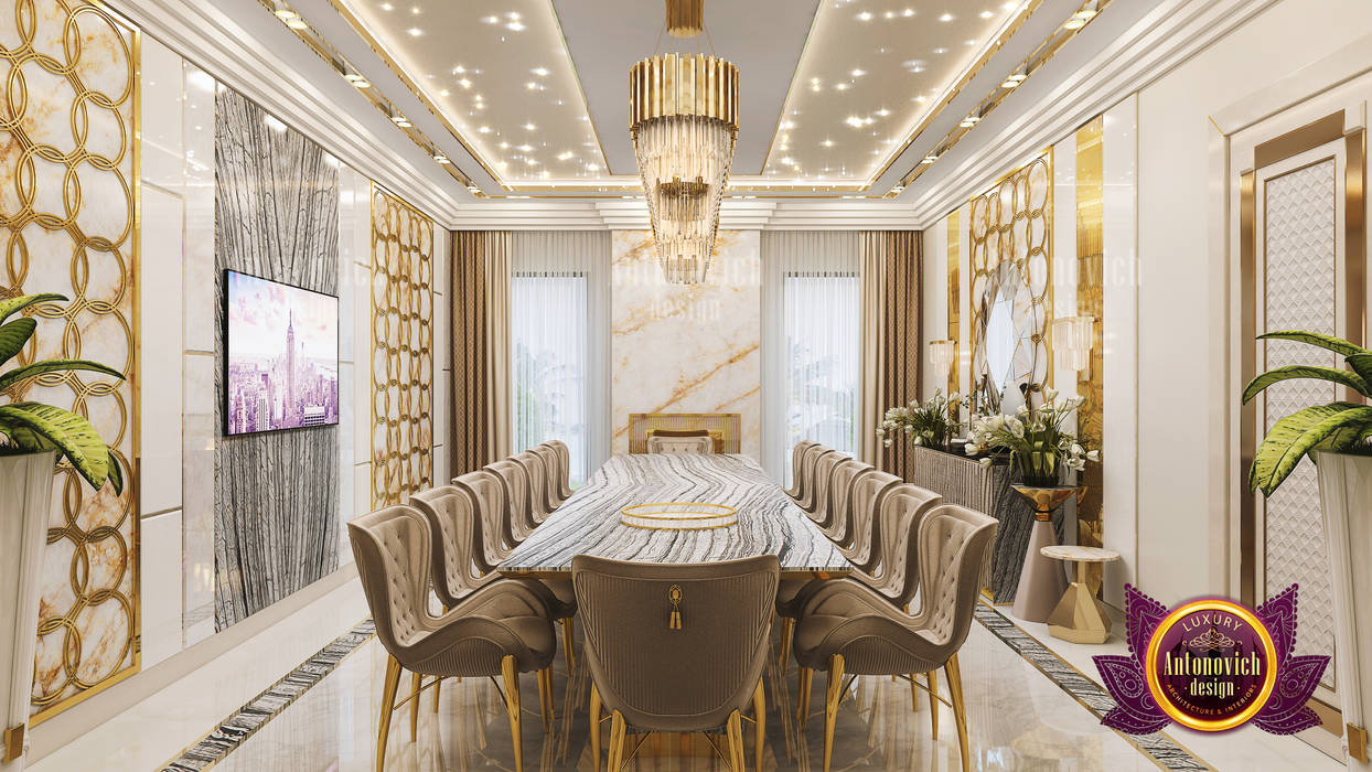 Incredible Dining Room Design for Luxury, Luxury Antonovich Design Luxury Antonovich Design