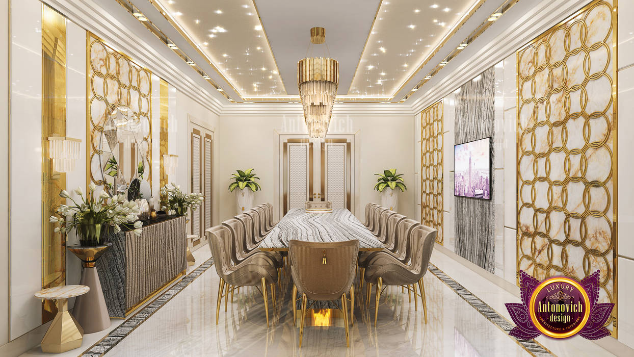 Incredible Dining Room Design for Luxury, Luxury Antonovich Design Luxury Antonovich Design