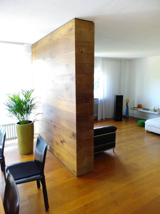 Wandverkleidung Oliver Jähnisch Schreinerei Rustikale Wände & Böden Holz Braun Möbel,Pflanze,Gebäude,Kompfort,Zimmerpflanze,Holz,Blumentopf,Umhauen,Bodenbelag,Halle