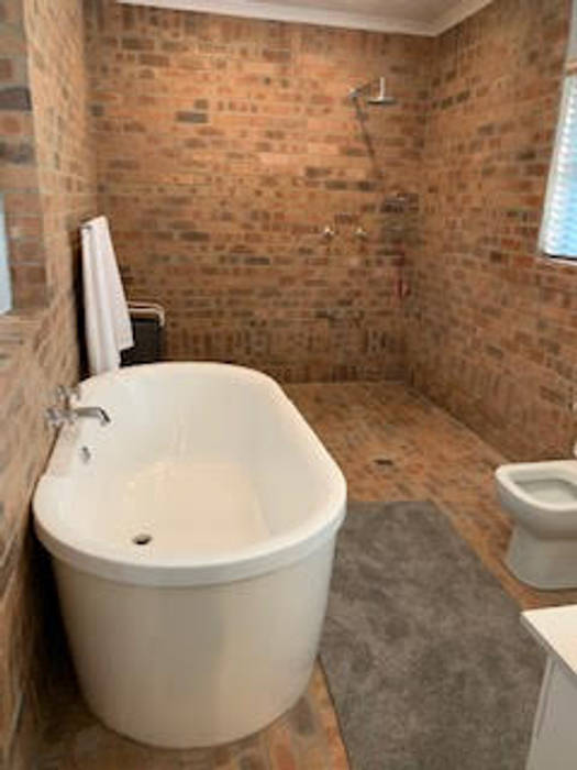 Home Renovation, Jukskei Park, Johannesburg, CS DESIGN CS DESIGN Modern Bathroom