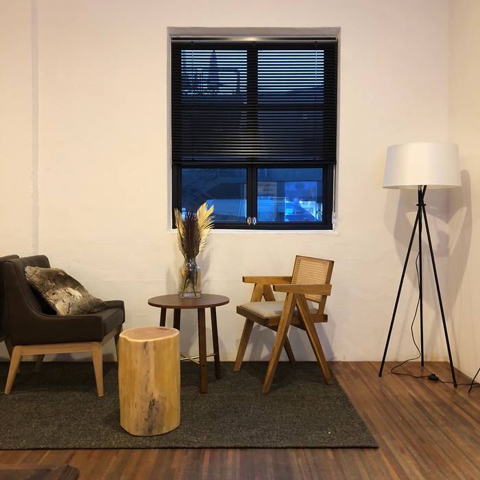 mefactory office interior design , styling (Seongsu-dong Seoul), studio_BAT studio_BAT Rustic style study/office