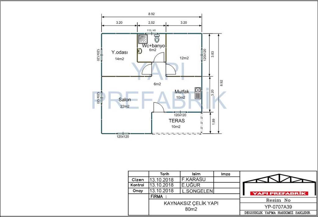 KLAS, Yapı Prefabrike konut ve çelik yapı sistemleri san. ve tic. ltd şti. Yapı Prefabrike konut ve çelik yapı sistemleri san. ve tic. ltd şti. Prefabricated home