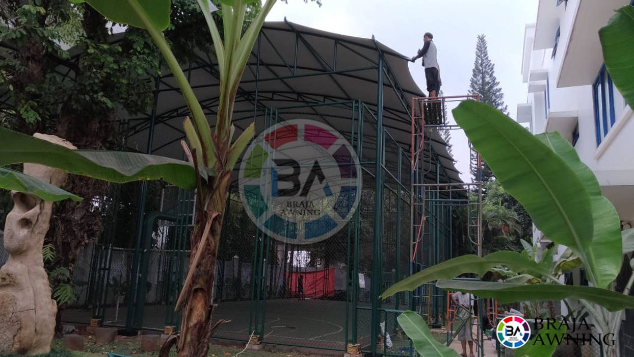 Tenda Membrane Lapangan Futsal Jakarta, Braja Awning & Canopy Braja Awning & Canopy Azoteas Goma