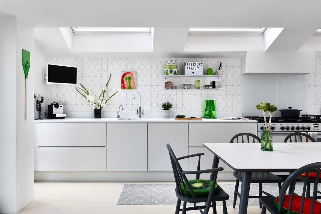 Family kitchen interiors.family Modern kitchen Interior design,Kitchen design,kitchen extension