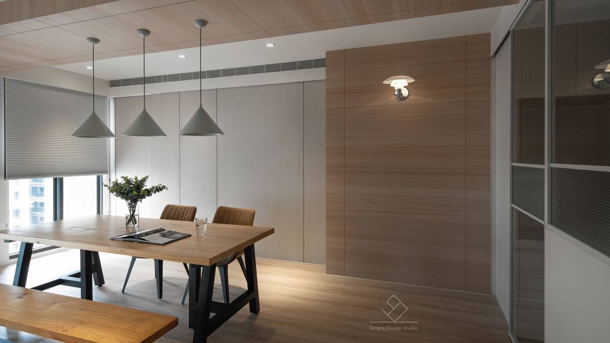 餐廳空間 極簡室內設計 Simple Design Studio 餐廳 餐廳