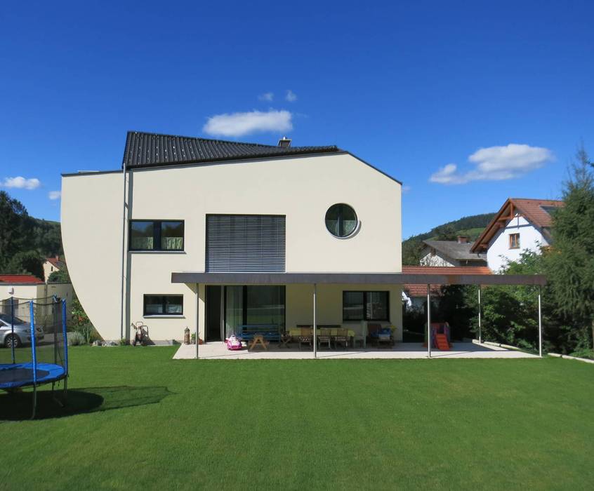 Runde Sache - Das Haus des Architekten, archipur Architekten aus Wien archipur Architekten aus Wien Modern home