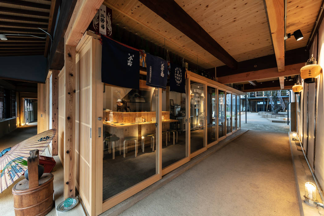 三好市地域交流拠点施設『真鍋屋』minde, y+M design office y+M design office