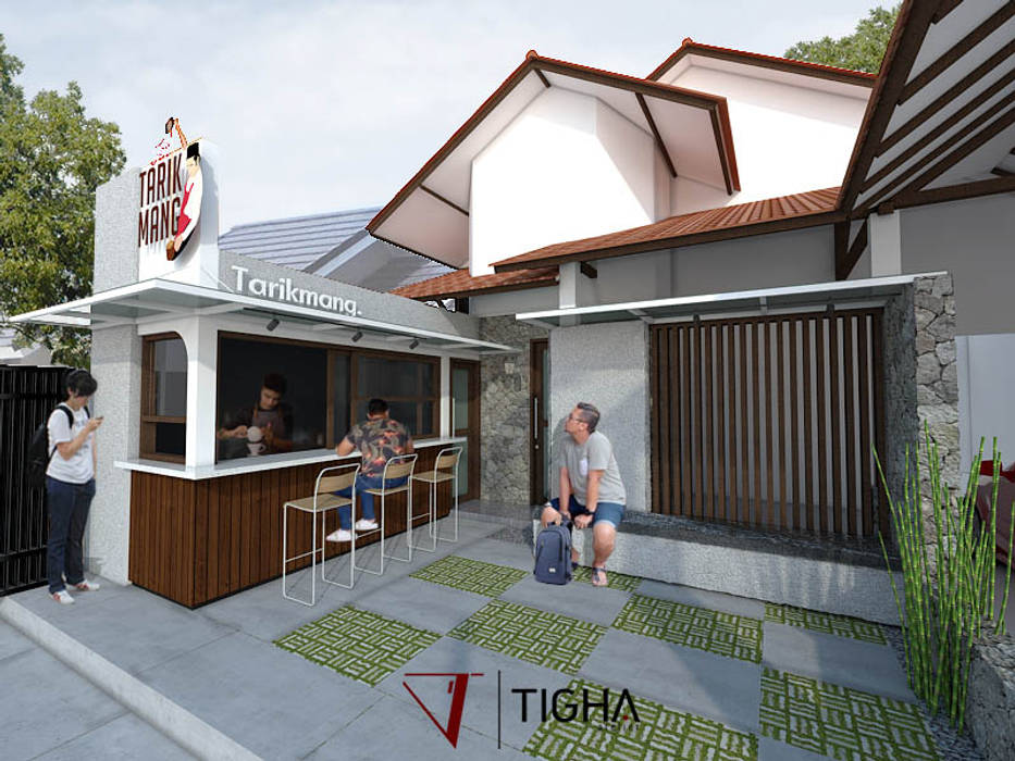 Tarik Mang Cafe, Tigha Atelier Tigha Atelier 前院