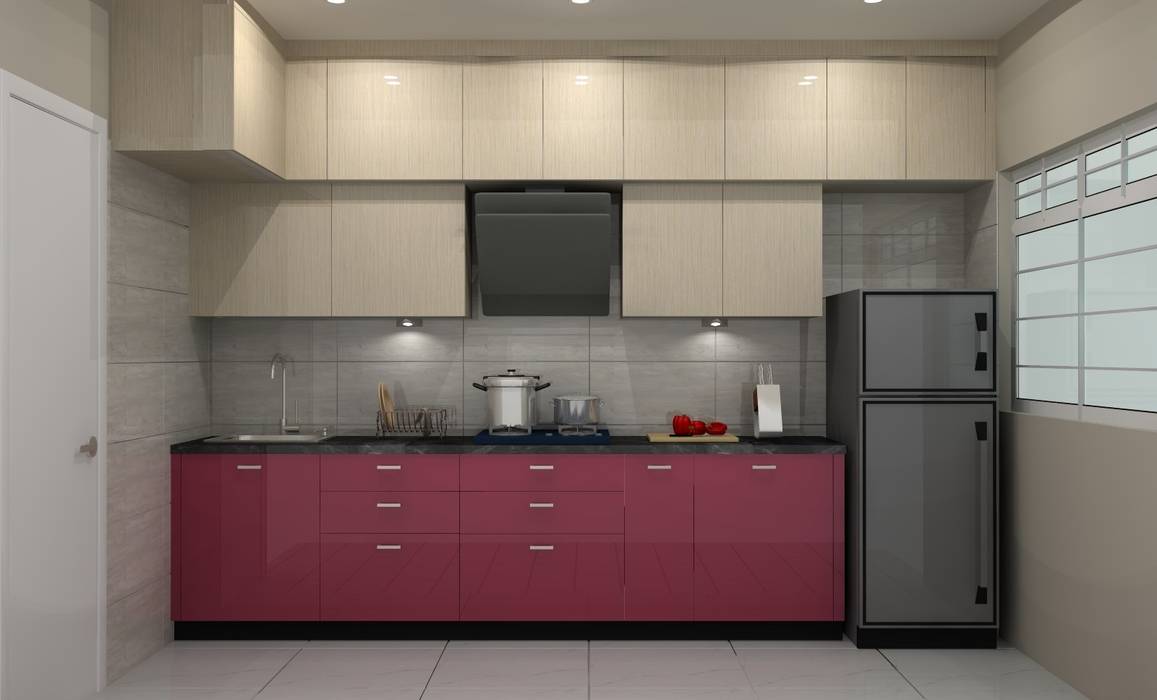 Kitchen Design Ideas Modern Kitchen By Golden Spiral Productionz P Ltd Modern Homify