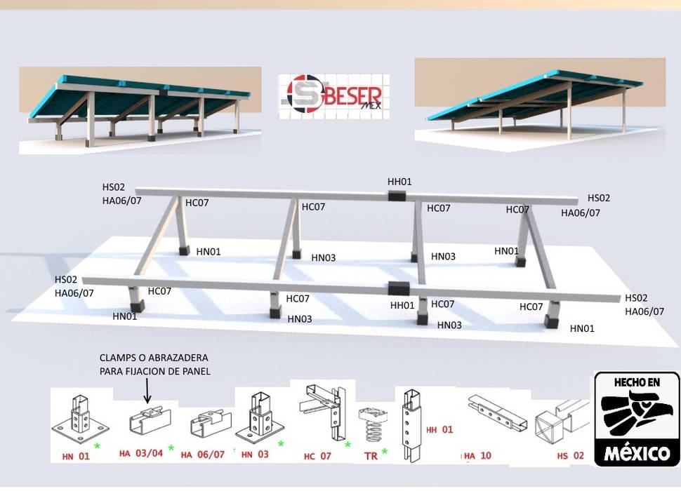 industrial by BESER MEX SA DE CV / ANCLO, Industrial