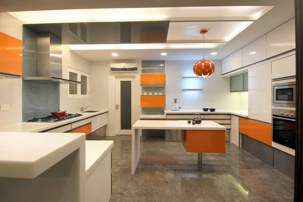Villa 29, F.Quad Architecture and Interior Design Studio F.Quad Architecture and Interior Design Studio Built-in kitchens