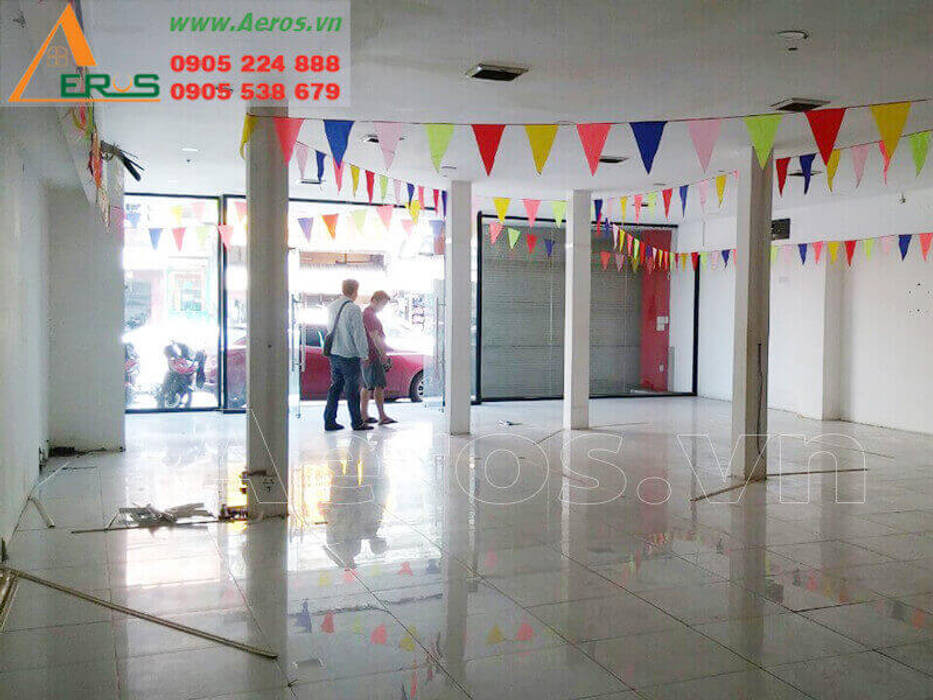 Thiet ke thi cong shop thoi trang Ailes - Tan Binh, xuongmocso1 xuongmocso1 상업공간 사무실